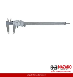 Thước Cặp Đồng Hồ Mỏ Hợp Kim Carbide Mitutoyo 505-747 (0-12 inch)