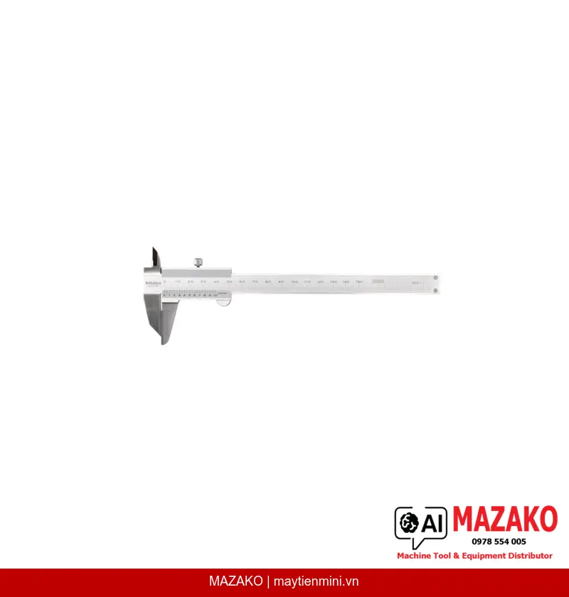 Thước Cặp Vạch Dấu Vernier Mỏ Hợp Kim Mitutoyo 536-221