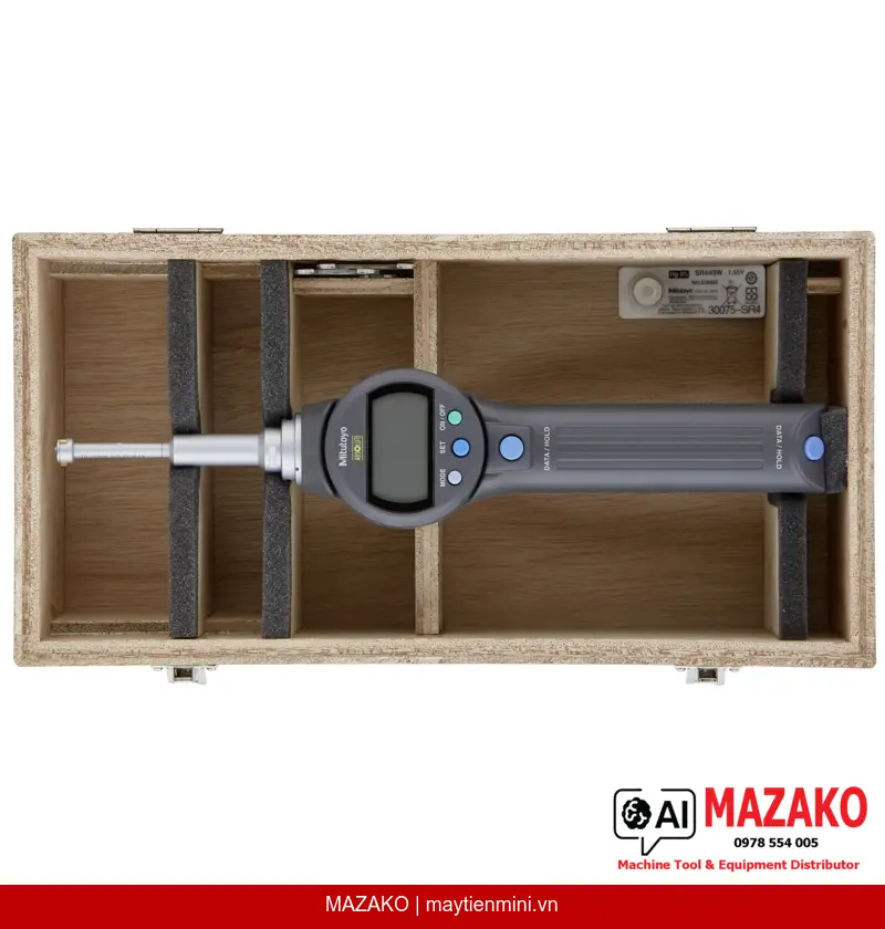 Đồng hồ đo lỗ kỹ thuật số Mitutoyo 568-463 ABS Borematic (đo trong)