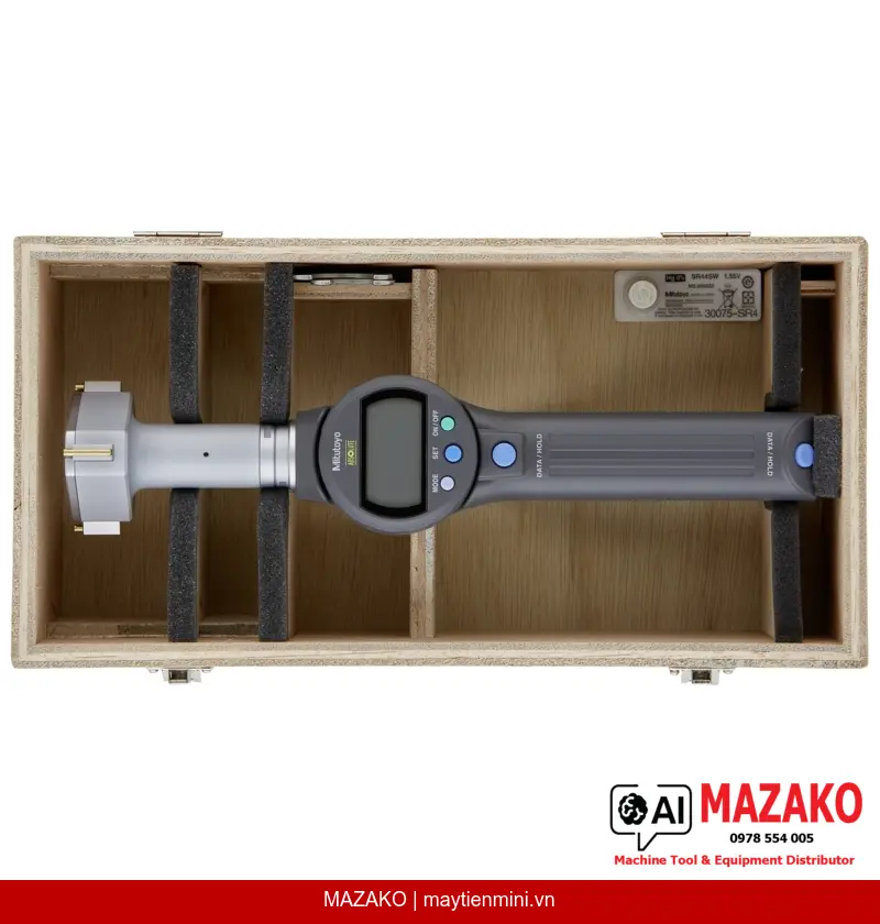 Đồng hồ đo lỗ kỹ thuật số Mitutoyo 568-473 Borematic ABS (3.5–4\