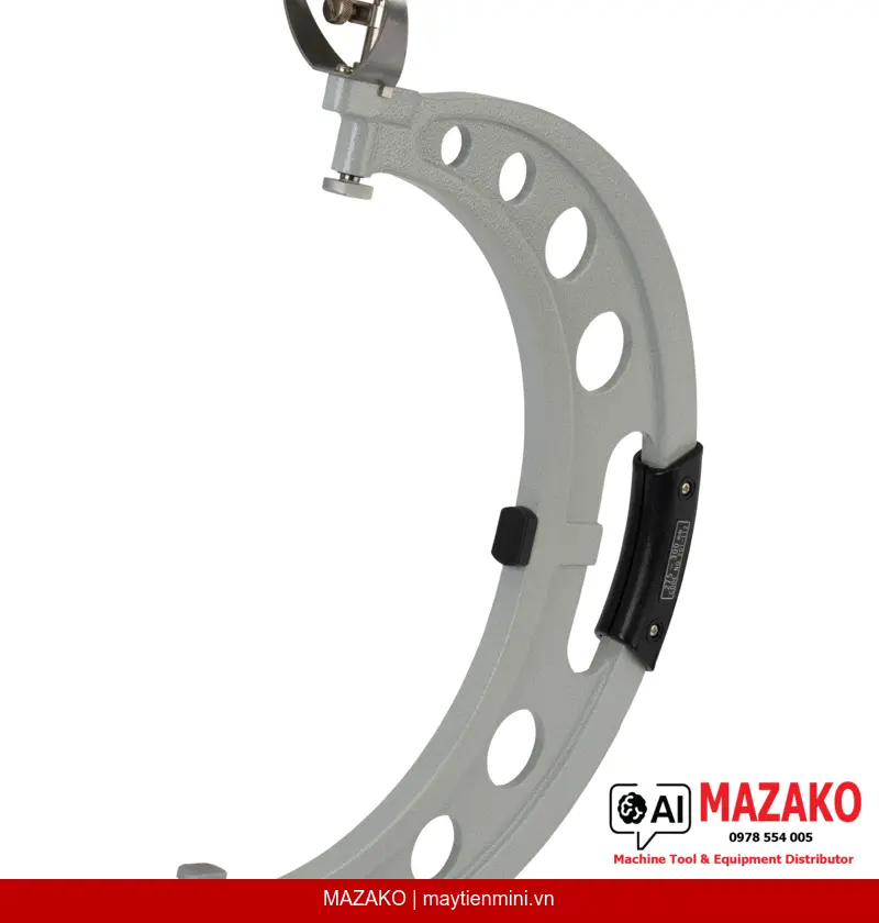 Thước Đo Nhanh Kiểu Kẹp (Không Kèm Đồng Hồ So) Mitutoyo 201-112 | Phạm Vi 275–300 mm