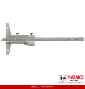 Thước đo sâu Vernier Mitutoyo 527-101 – Đế 100mm, Độ chia 0,02mm