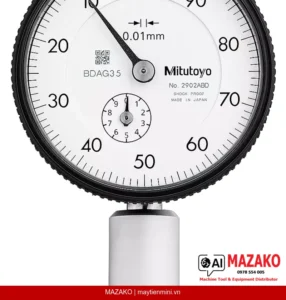 Đồng Hồ So Đo Sâu Mitutoyo 7222A – Độ Chia 0,01mm, Hành Trình 10mm
