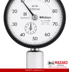 Đồng Hồ So Đo Sâu Mitutoyo 7224A – Đế Tròn, Độ Chia 0,01 mm