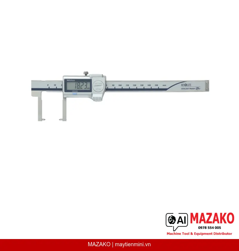 Thước Cặp Kỹ Thuật Số ABS Mỏ Cong Mitutoyo 573-654-20