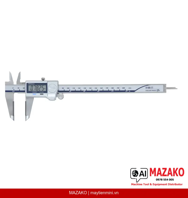 Thước Cặp Kỹ Thuật Số Chống Nước IP67 Mitutoyo 500-732-20