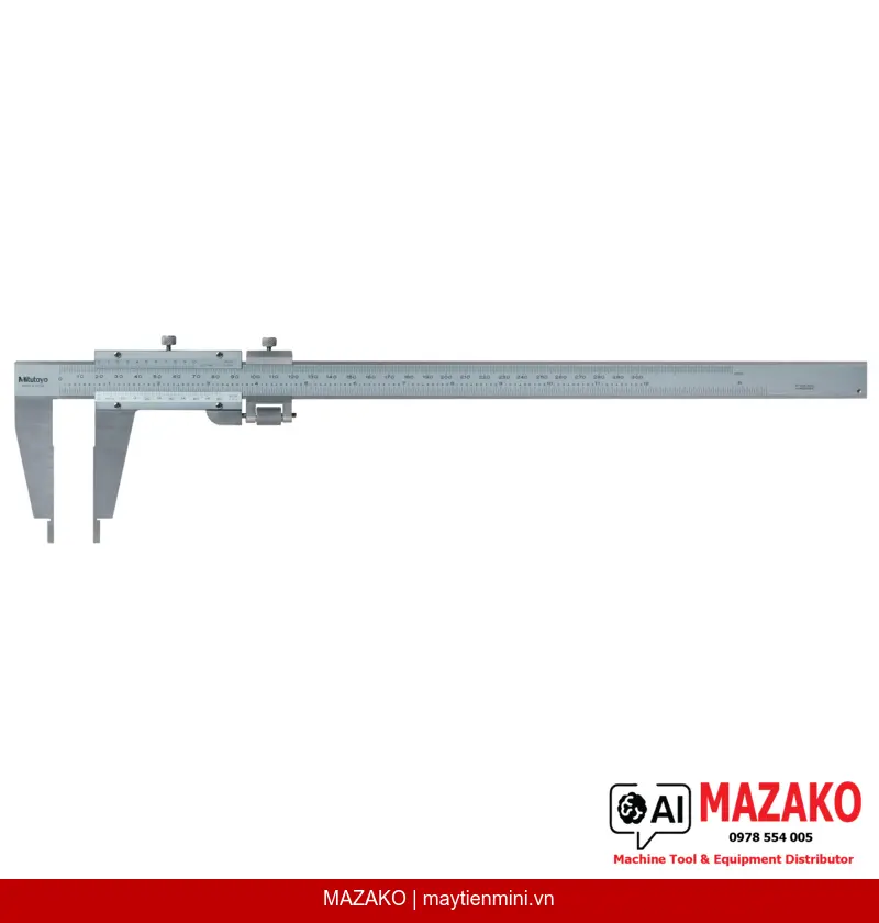 Thước Cặp Cơ Mitutoyo Mỏ Nhọn 160-125 | 0-300mm / 0-12\