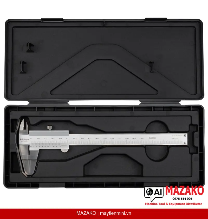 Thước Cặp Lưỡi Dao Mitutoyo 536-134 (0–150mm, 0.05mm)