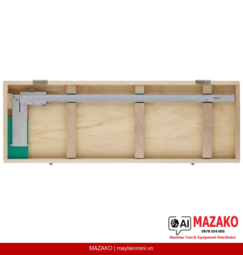 Thước Cặp Cơ Mỏ Nhọn Đo Trong Mitutoyo 536-149 (70.1–600 mm)