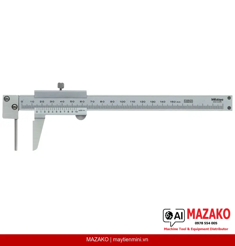 Thước Cặp Đo Độ Dày Thành Ống Mitutoyo 536-161