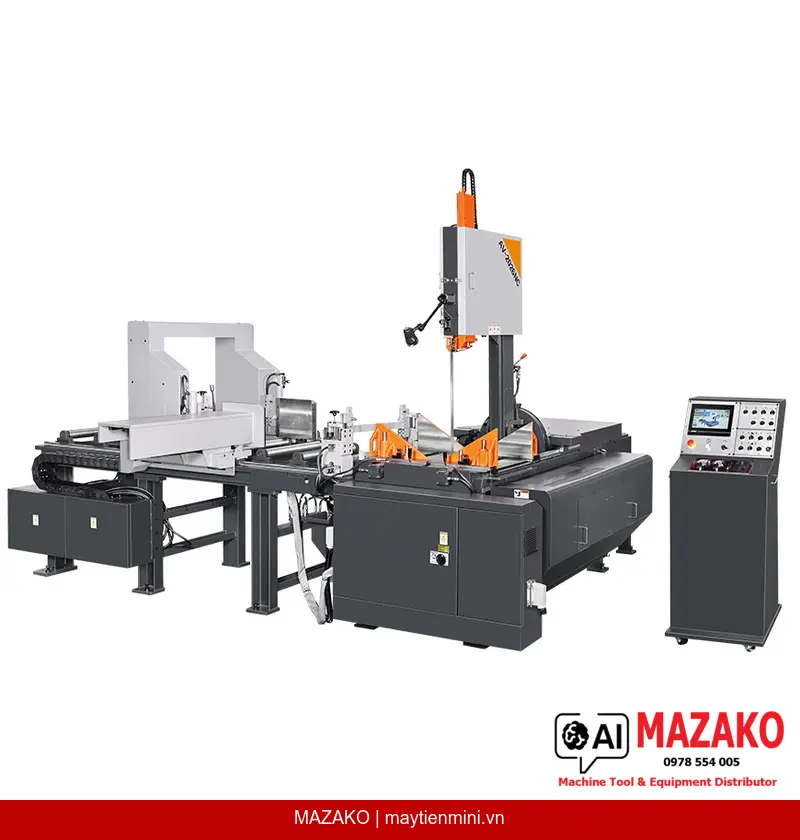 Máy cưa vòng COSEN AV-2026NC: Cắt nghiêng đa góc độ