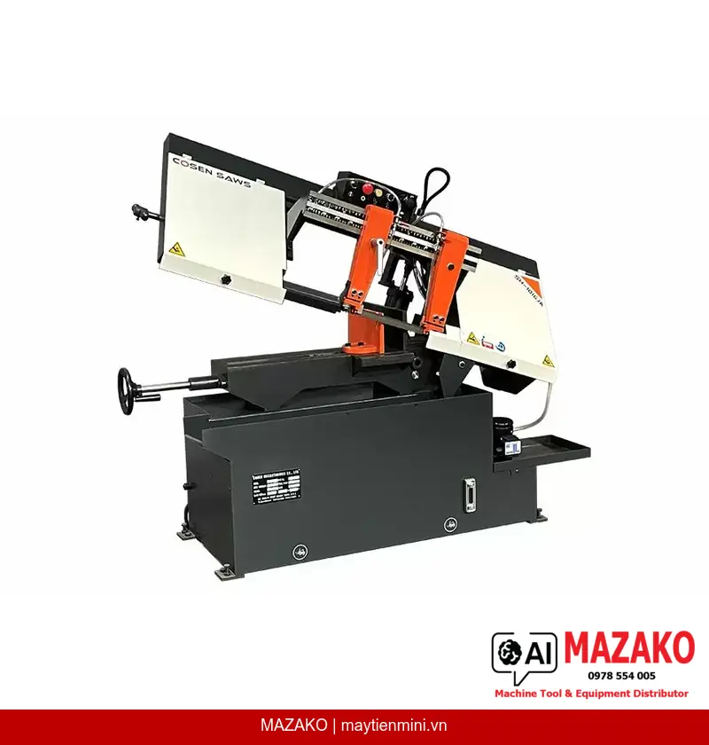 Máy cưa vòng hai trụ bán tự động COSEN SH-1016JA Chính Hãng