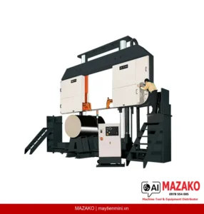 Máy cưa vòng hai trụ bán tự động COSEN SH-2020D Chính Hãng