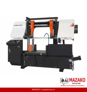 Máy cưa vòng hai trụ bán tự động COSEN SH-7550S Chính Hãng