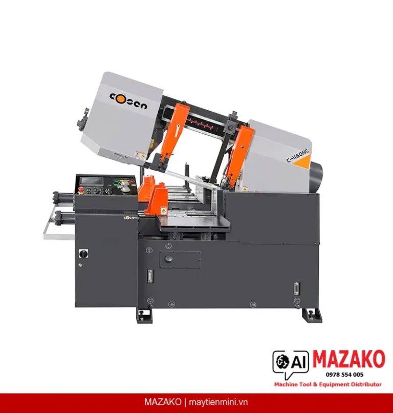 Máy cưa vòng C-460NC: Hiệu suất cắt tự động cho xưởng cơ khí