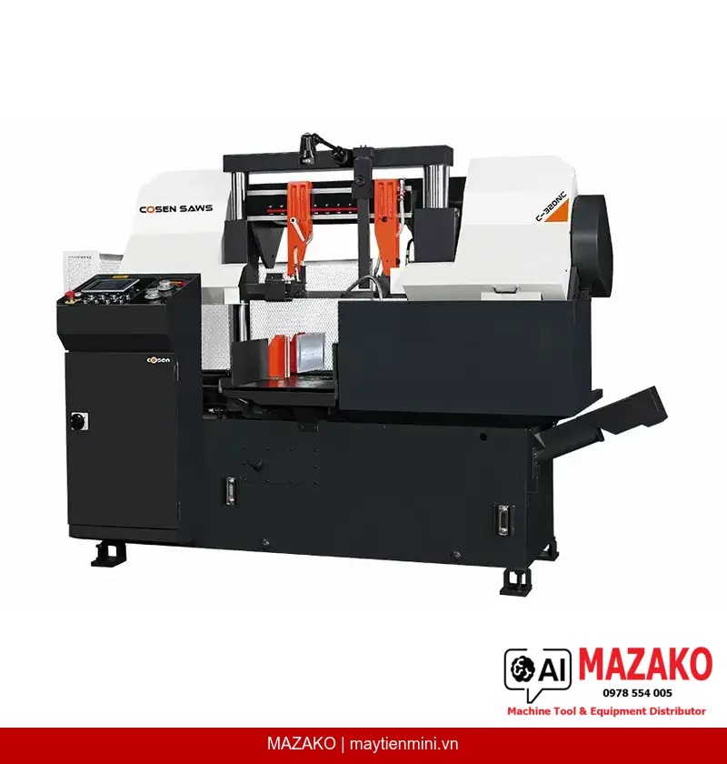 Máy cưa vòng tự động hai trụ COSEN C-320NC Chính Hãng
