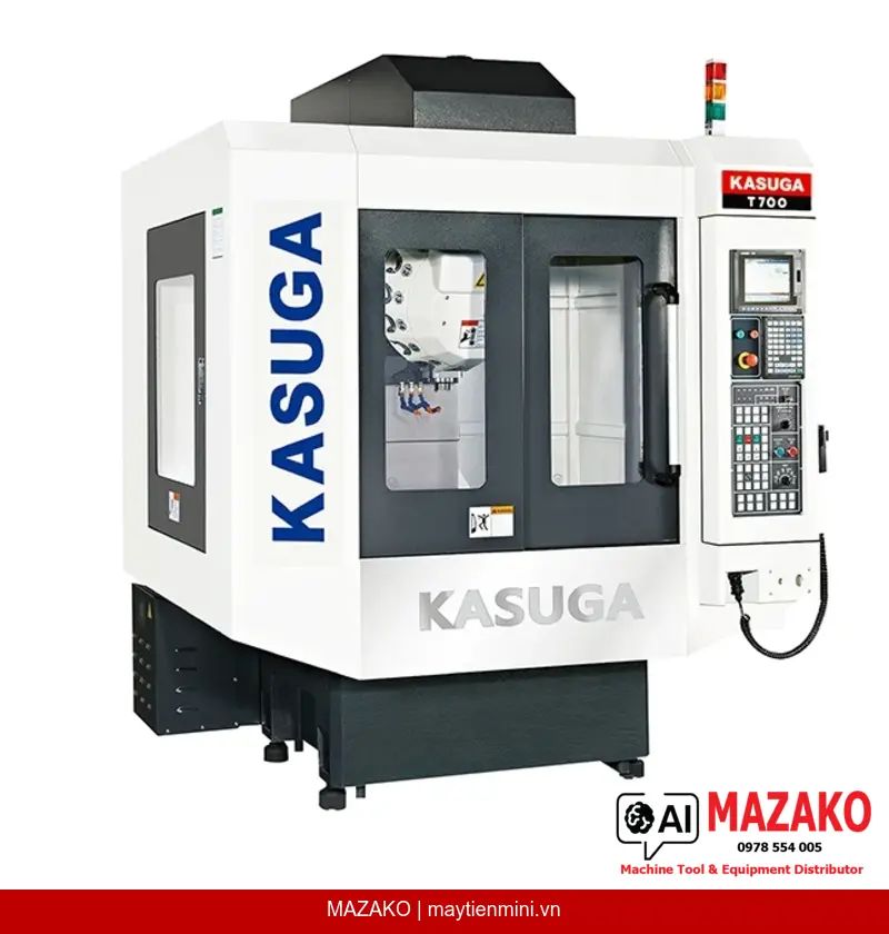 KASUGA T500: Máy khoan và taro CNC tốc độ cao