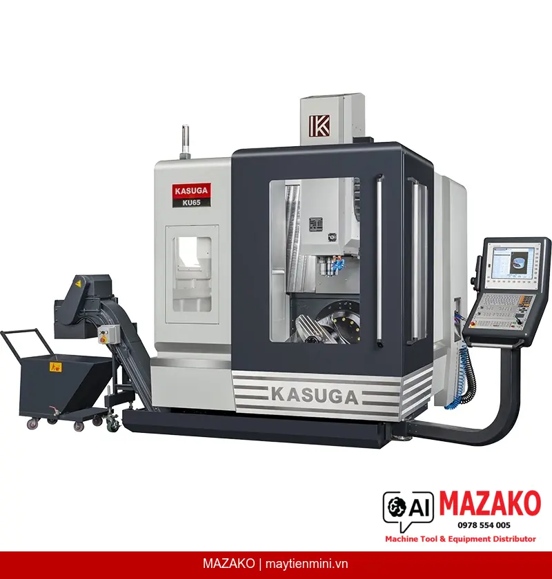 Máy phay CNC 5 trục KASUGA KU65 Chính Hãng