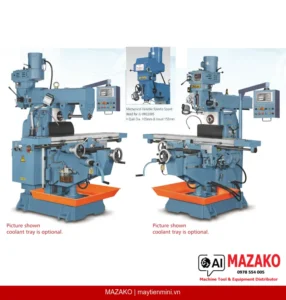 Máy phay đứng ngang vạn năng JEN LIAN JL-VH320BS Chính Hãng