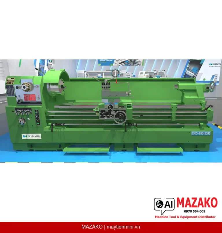 Máy tiện vạn năng KINWA CHD-660×1500: Lựa chọn cho gia công hạng trung