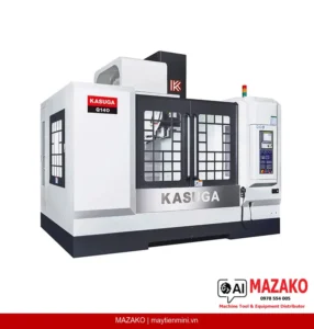 Máy phay CNC băng bản KASUGA Q140G – Bàn 1500x650mm, Tải 1400kg