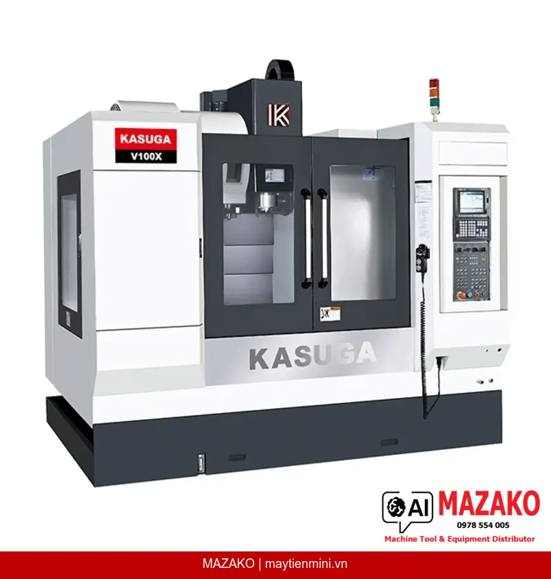 Máy phay CNC KASUGA V80X – Hành trình X 800mm, Direct Drive 12000 rpm